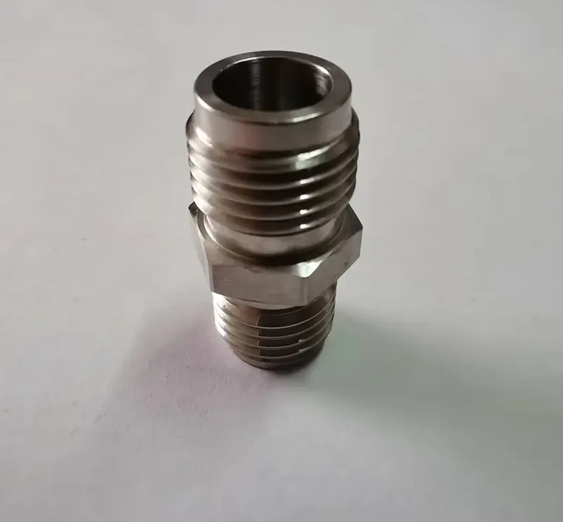 316 Stainless Steel Medical Machinery Part Inlet Check Valve Housing Finish Passivate Cnc Machining