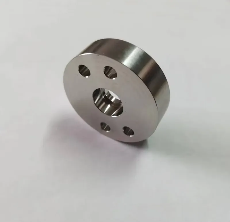 316 Stainless Steel Medical Machinery Part Piston Retainer Finish Passivate Cnc Machining