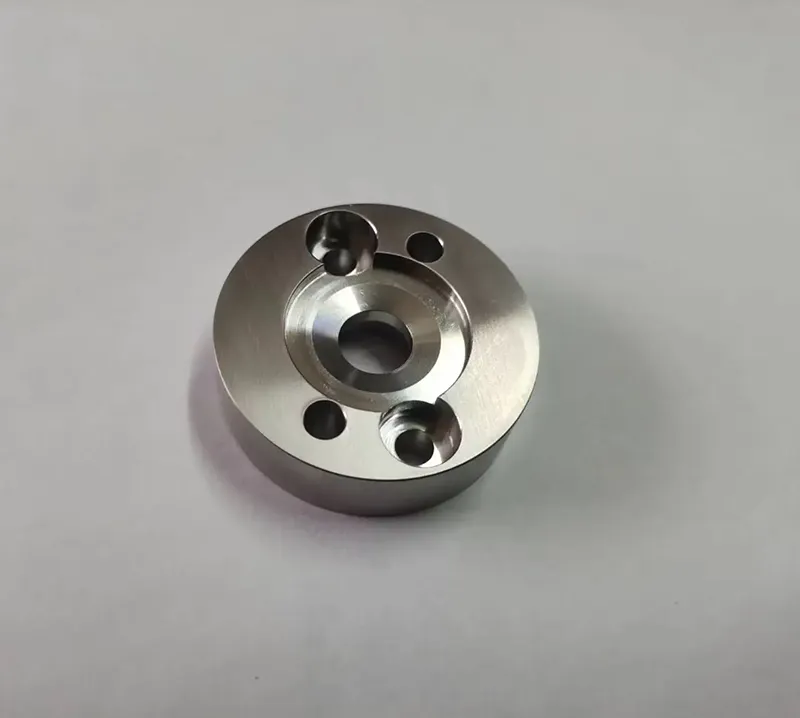 316 Stainless Steel Medical Machinery Part Piston Retainer Finish Passivate Cnc Machining