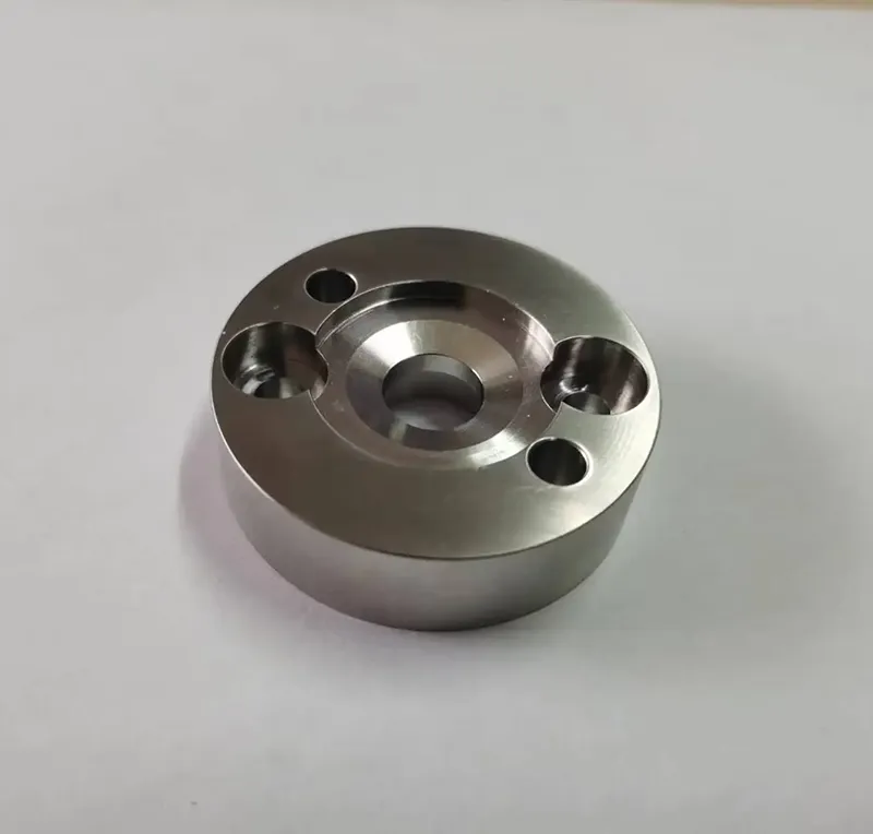 316 Stainless Steel Medical Machinery Part Piston Retainer Finish Passivate Cnc Machining