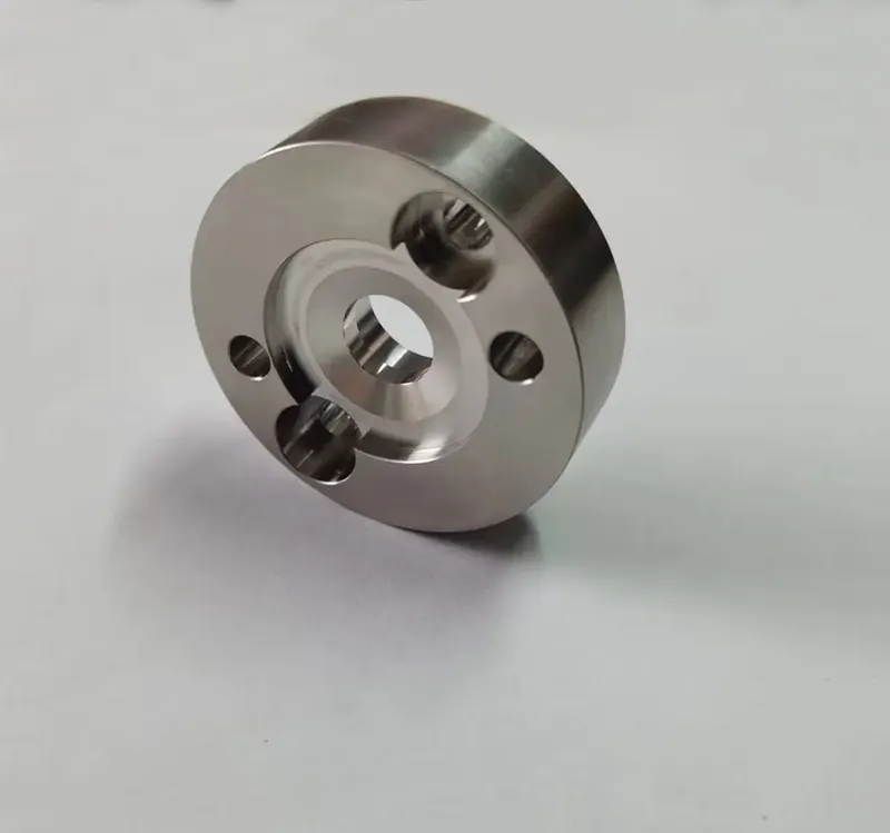 316 Stainless Steel Medical Machinery Part Piston Retainer Finish Passivate Cnc Machining