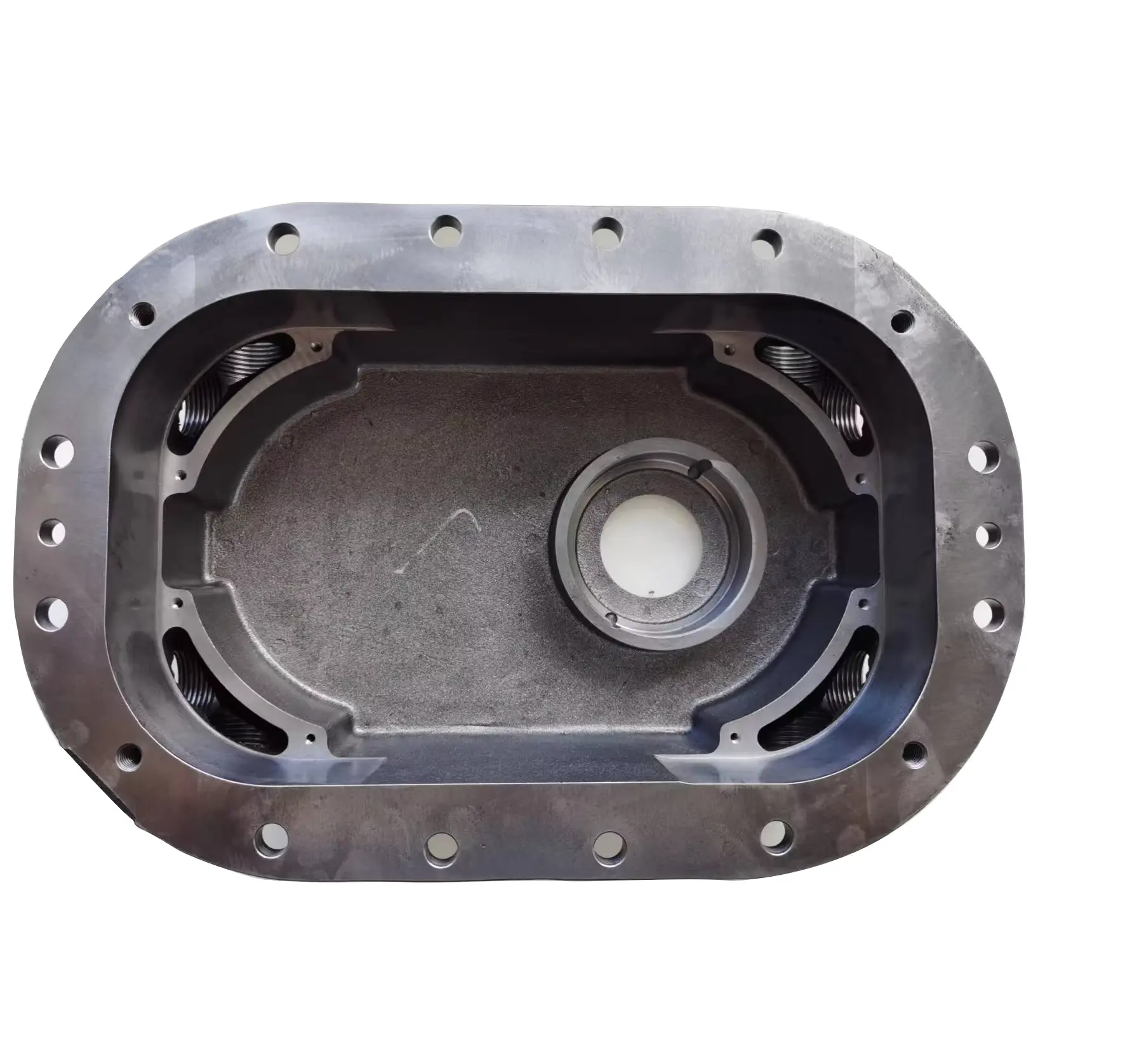 Qt450 12 65 45 12 Ductile Cast Iron Part Cnc Machining High Precision Cover