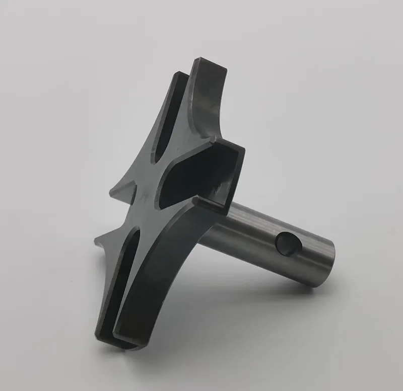 Silica Sol Casting Part Investment Casting Part Alloy Steel 4 Slot Wheel