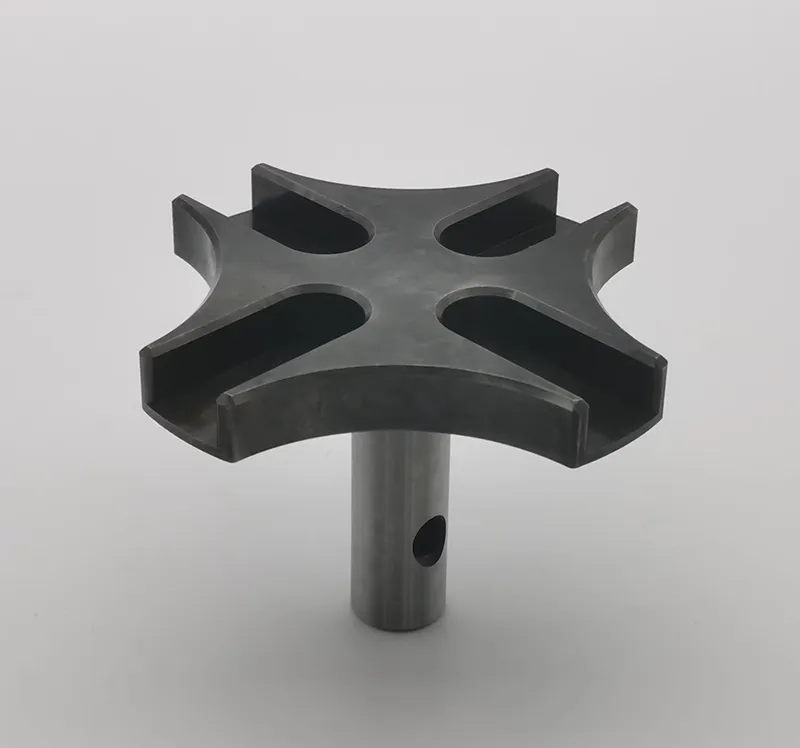Silica Sol Casting Part Investment Casting Part Alloy Steel 4 Slot Wheel